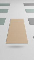 Thick Rubber Yoga Mat Sunlit Tan