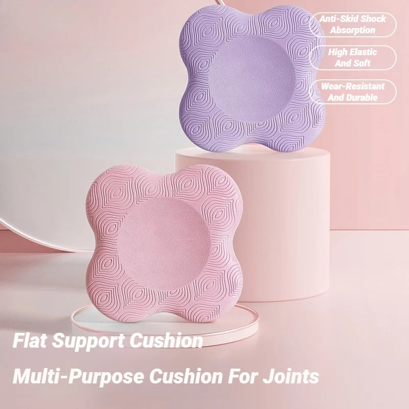 TPE Thickened Anti Slip Yoga Kneeling Protective Pad Knee Soft Flat Support Rebound Non-Slip Sports Fitness Mat Shock Absorption